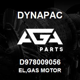 D978009056 Dynapac EL,GAS MOTOR | AGA Parts