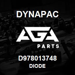 D978013748 Dynapac DIODE | AGA Parts