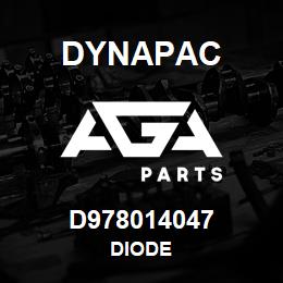 D978014047 Dynapac DIODE | AGA Parts