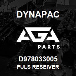D978033005 Dynapac PULS RESEIVER | AGA Parts