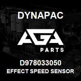 D978033050 Dynapac EFFECT SPEED SENSOR | AGA Parts