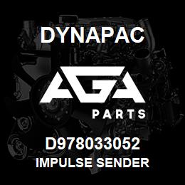 D978033052 Dynapac IMPULSE SENDER | AGA Parts