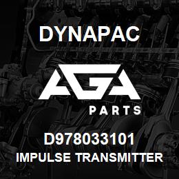 D978033101 Dynapac IMPULSE TRANSMITTER | AGA Parts