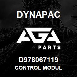 D978067119 Dynapac CONTROL MODUL | AGA Parts