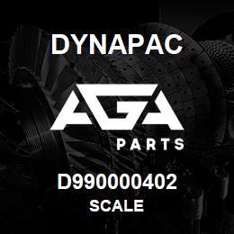 D990000402 Dynapac SCALE | AGA Parts