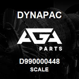 D990000448 Dynapac SCALE | AGA Parts