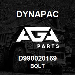 D990020169 Dynapac BOLT | AGA Parts