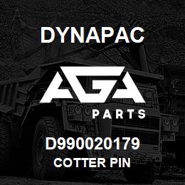 D990020179 Dynapac COTTER PIN | AGA Parts