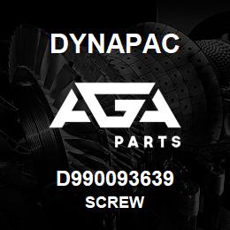 D990093639 Dynapac SCREW | AGA Parts