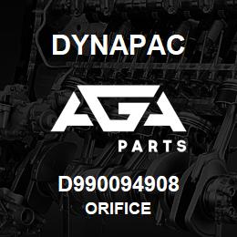 D990094908 Dynapac ORIFICE | AGA Parts