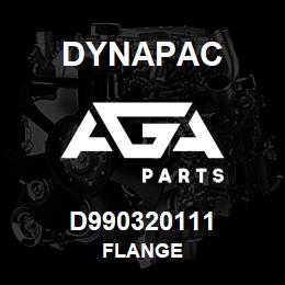 D990320111 Dynapac FLANGE | AGA Parts