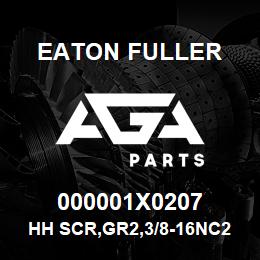000001X0207 Eaton Fuller HH SCR,GR2,3/8-16NC2,1.0 | AGA Parts
