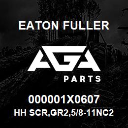 000001X0607 Eaton Fuller HH SCR,GR2,5/8-11NC2,1.0 | AGA Parts