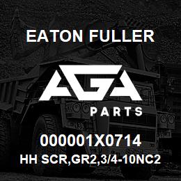 000001X0714 Eaton Fuller HH SCR,GR2,3/4-10NC2,2.7 | AGA Parts
