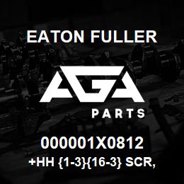 000001X0812 Eaton Fuller +HH {1-3}{16-3} SCR,GR2,7/8-9NC2,2.25 | AGA Parts