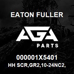 000001X5401 Eaton Fuller HH SCR,GR2,10-24NC2,.375 | AGA Parts