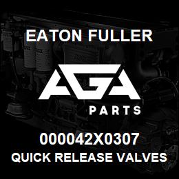 000042X0307 Eaton Fuller Quick Release Valves | AGA Parts