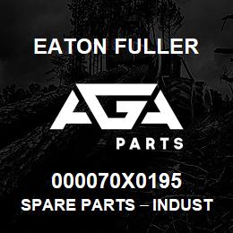 000070X0195 Eaton Fuller Spare Parts тАУ Industrial Clutch and Brake | AGA Parts