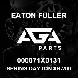 000071X0131 Eaton Fuller SPRING DAYTON #H-200-450 | AGA Parts