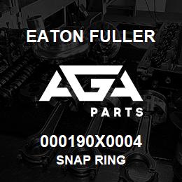 000190X0004 Eaton Fuller SNAP RING | AGA Parts