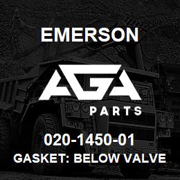 020-1450-01 Emerson Gasket: below valve plate .035 OF -1450-01 | AGA Parts