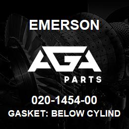 020-1454-00 Emerson Gasket: Below Cylinder Head - Capacity Control and Unload Start | AGA Parts