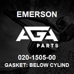 020-1505-00 Emerson Gasket: below cylinder head | AGA Parts
