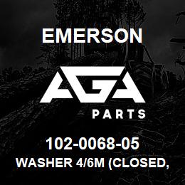 102-0068-05 Emerson Washer 4/6M (closed, motor side) | AGA Parts