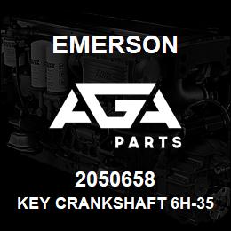 2050658 Emerson Key Crankshaft 6H-35,6J/T,6TJ | AGA Parts