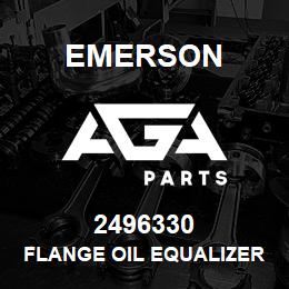 2496330 Emerson Flange Oil Equalizer Tube | AGA Parts