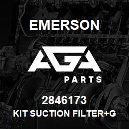 2846173 Emerson Kit Suction Filter+Gasket | AGA Parts