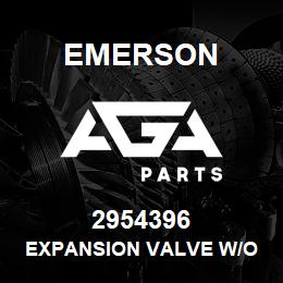 2954396 Emerson Expansion Valve w/o Coil - Parker 50Hz (for Demand Cooling) | AGA Parts