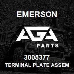 3005377 Emerson Terminal Plate Assembly | AGA Parts