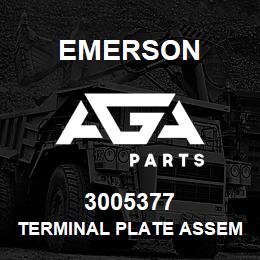 3005377 Emerson Terminal Plate Assembly | AGA Parts
