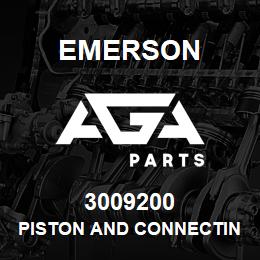 3009200 Emerson Piston and Connecting Rod Assembly | AGA Parts