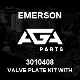 3010408 Emerson Valve Plate Kit with Gaskets | AGA Parts