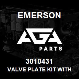 3010431 Emerson Valve Plate Kit with Gaskets | AGA Parts