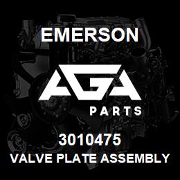 3010475 Emerson Valve Plate Assembly: Capacity Control | AGA Parts