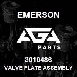 3010486 Emerson Valve Plate Assembly: Unloaded Start | AGA Parts