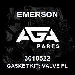 3010522 Emerson Gasket kit: valve plate | AGA Parts