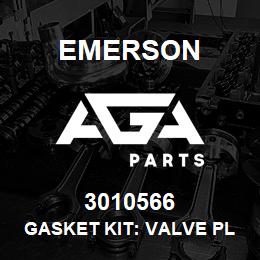 3010566 Emerson Gasket kit: valve plate | AGA Parts