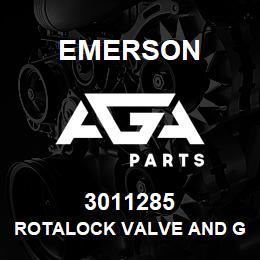 3011285 Emerson Rotalock Valve and Gasket | AGA Parts