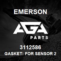 3112586 Emerson Gasket: For Sensor 20X25Mm | AGA Parts