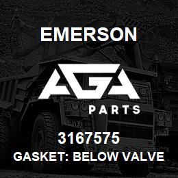 3167575 Emerson Gasket: below valve plate .028 OF -1450-04 | AGA Parts