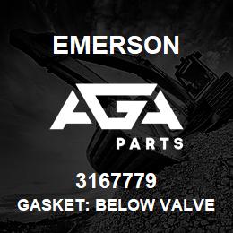 3167779 Emerson Gasket: below valve plate .030 OF -1450-01 | AGA Parts