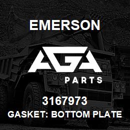3167973 Emerson Gasket: Bottom Plate | AGA Parts