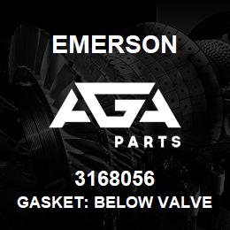 3168056 Emerson Gasket: below valve plate .030 OF -1450-00 | AGA Parts
