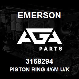 3168294 Emerson Piston Ring 4/6M U/K | AGA Parts