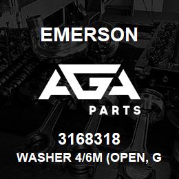 3168318 Emerson Washer 4/6M (open, gear side) | AGA Parts