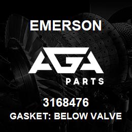 3168476 Emerson Gasket: below valve plate .025 OF -1450-01 | AGA Parts